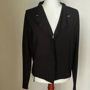 Joan Vass black jacket style top - 6/8
